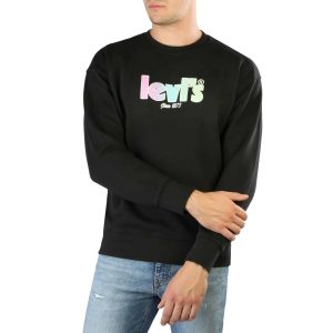 Levis Black Man Sweatshirt