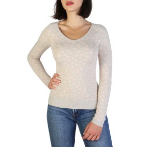 Armani Jeans White Woman Sweatshirt