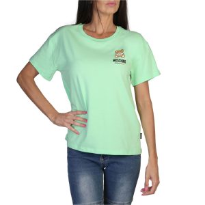 Moschino Green Woman T-Shirt