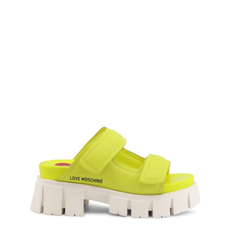 Love Moschino Lime Woman Sandals