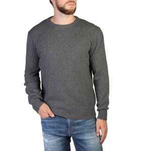 100% Cashmere C-Neck Grey Man Sweater