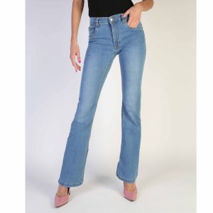 Richmond Blue Solid Woman Jeans
