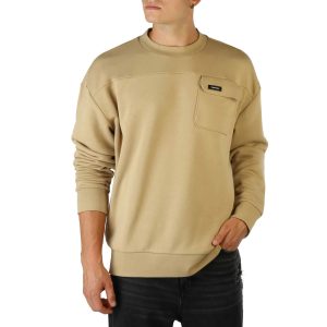 Calvin Klein Brown Man Sweatshirt