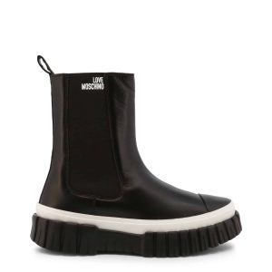 Love Moschino Black Woman Ankle Boots