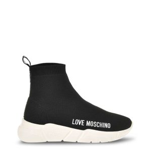 Love Moschino Black Woman Sneakers