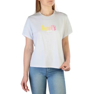 Levis White Woman T-Shirt