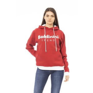 Baldinini Trend Mantova Rosso Red Sweatshirt