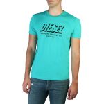 Diesel T-DIEGOS A5 Cyan T-Shirt