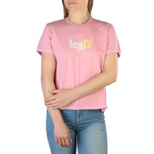 Levis Pink Woman T-Shirt