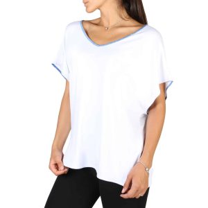 EA7 White Woman T-Shirt