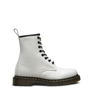 Dr Martens White Ankle Boots