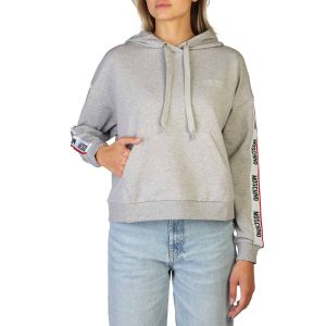Moschino Grey Woman Sweatshirt