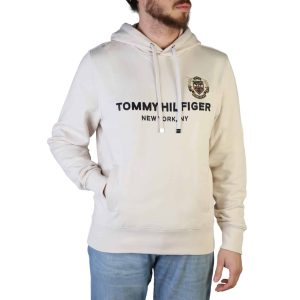 Tommy Hilfiger White Man Sweatshirt