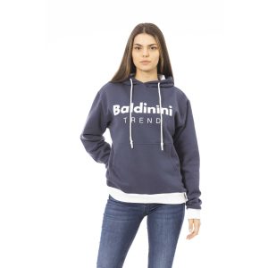 Baldinini Trend Mantova Blu Navy Sweatshirt
