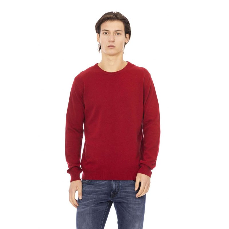Baldinini Trend Torino RossoRed Man Sweater