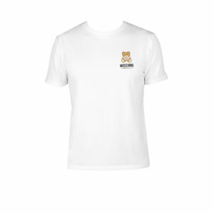 Moschino White Man T-Shirt
