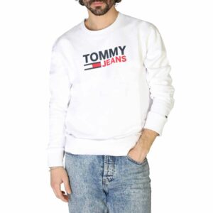Tommy Hilfiger YBR White Man Sweatshirt