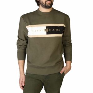 Tommy Hilfiger Navy Green Man Sweatshirt
