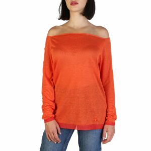 Armani Jeans Orange Woman Sweater